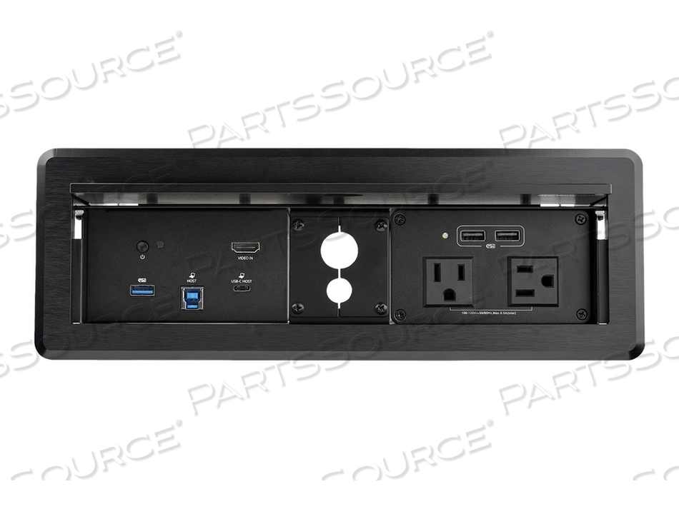 CONFERENCE ROOM DOCKING STATION WITH POWER AND CHARGING, TABLE CONNECTIVITY BOX, UNIVERSAL USB-C LAPTOP DOCK, 60W PD, 4K HDMI, USB HUB, AUDI by StarTech.com Ltd.
