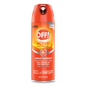 ACTIVE INSECT REPELLENT, 6 OZ AEROSOL SPRAY, 12/CARTON by OFF!