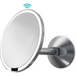 SENSOR LIGHTED WALL MOUNT VANITY MIRROR, HARD-WIRED by Simplehuman