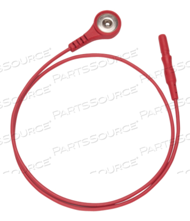 SPACELABS HEALTHCARE 18" SNAP UNSHIELDED TRULINK ECG LEADWIRE - RED 