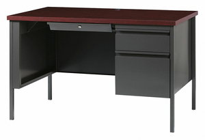 OFFICE DESK 48 W X 29-1/2 H X 30 D by Hirsh