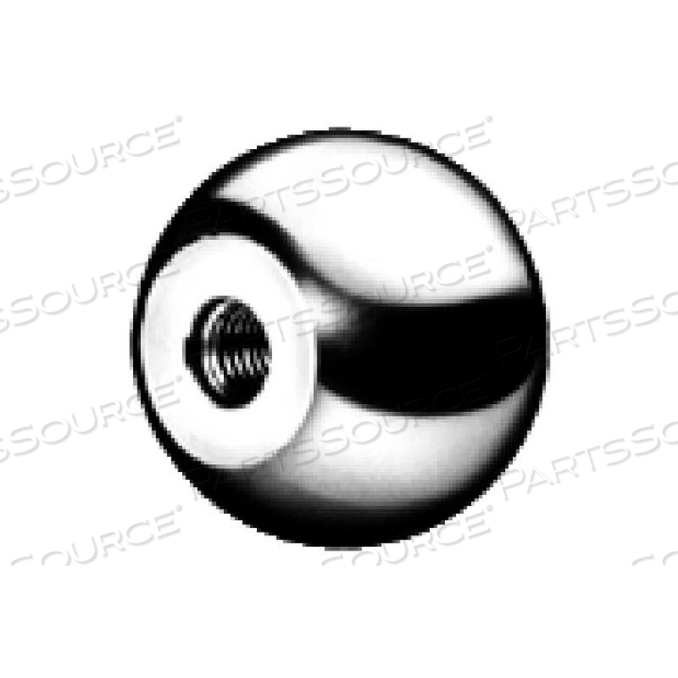DIN319-AL ALUMINUM BALL KNOBS TAPPED 32MM DIAMETER MM LENGTH M8X1.25 by J.W. Winco DIN319-AL ALUMINUM BALL KNOBS TAPPED 32MM DIAMETER MM LENGTH M8X1.25 by J.W. Winco