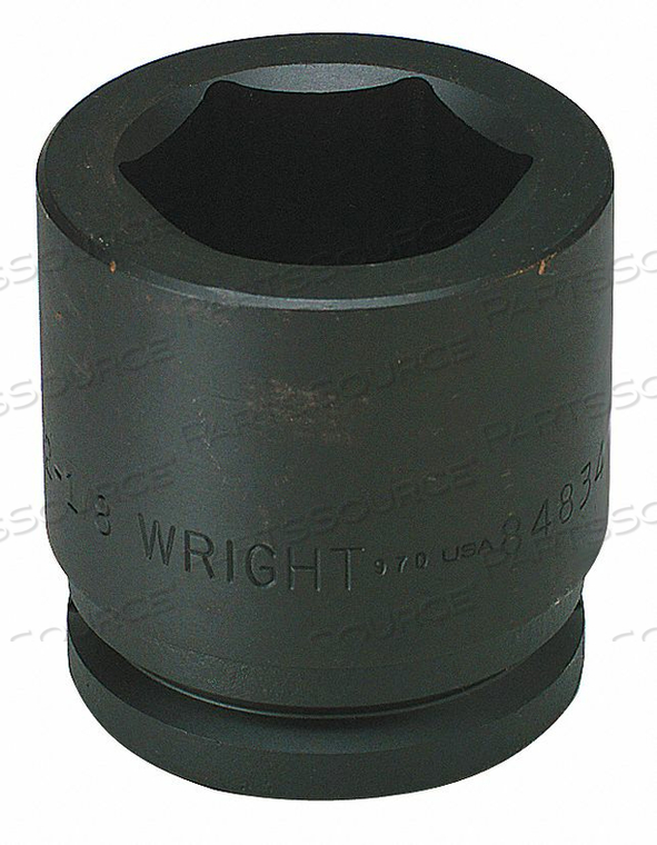 IMPACT SOCKET 1-1/2 IN DR 1-5/8 IN 6 PT by Wright Tool