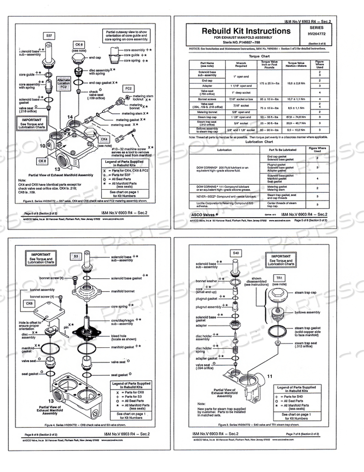 CHECK/NEEDLE REPAIR KIT by STERIS Corporation