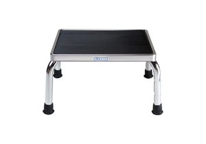 STEP STOOL 1250 CHROME W/O HANDRAIL W/MOUNTING HOLES by Blickman