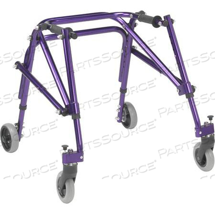 NIMBO POSTERIOR WALKER, ALUMINUM FRAME, WIZARD PURPLE, 19 TO 25 IN by Drive/DeVilbiss Healthcare, Inc NIMBO POSTERIOR WALKER, ALUMINUM FRAME, WIZARD PURPLE, 19 TO 25 IN by Drive/DeVilbiss Healthcare, Inc