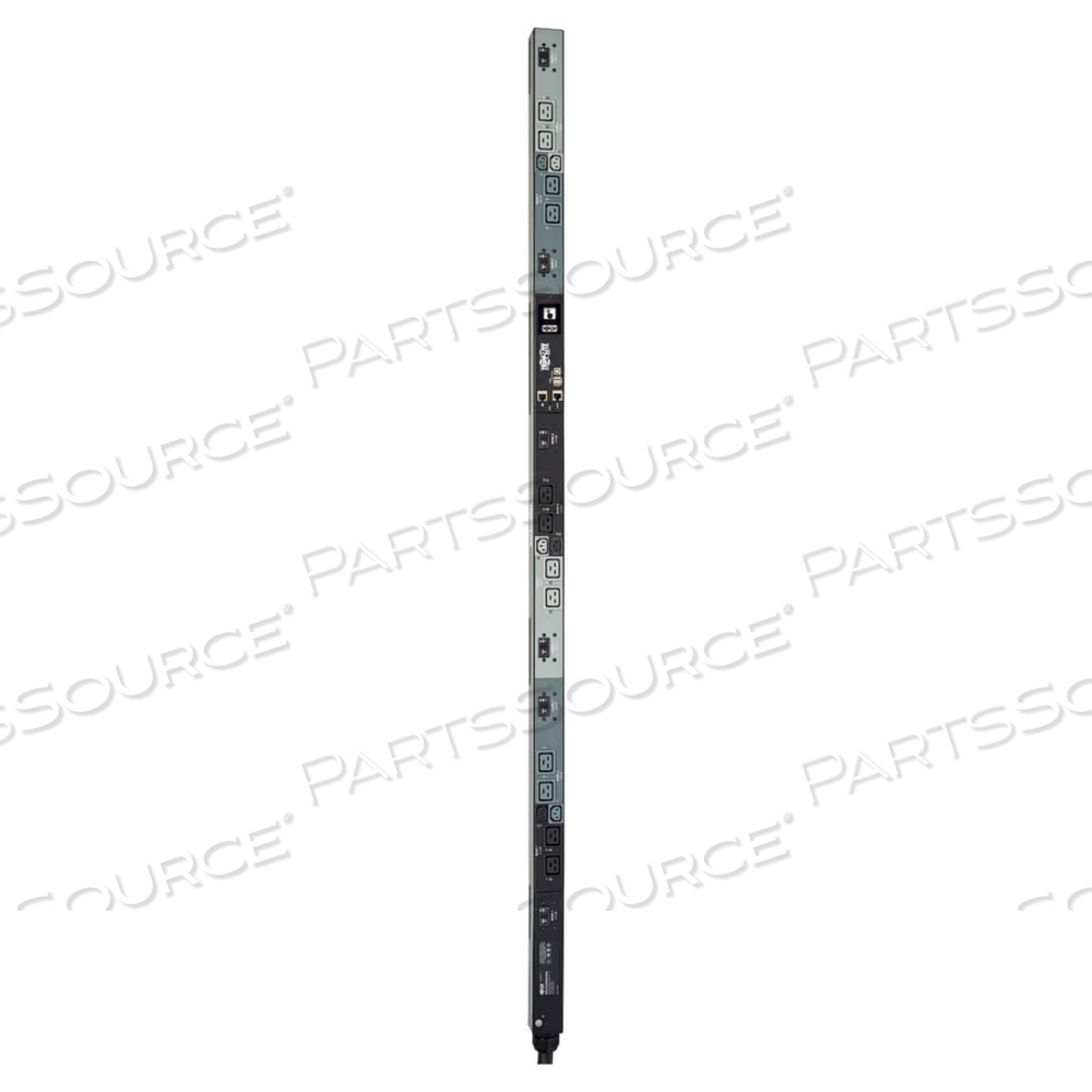 14.4KW 3-PHASE SWITCHED PDU - 6 C13 & 12 C19 OUTLETS HUBBELL 50A by Tripp Lite 14.4KW 3-PHASE SWITCHED PDU - 6 C13 & 12 C19 OUTLETS HUBBELL 50A by Tripp Lite