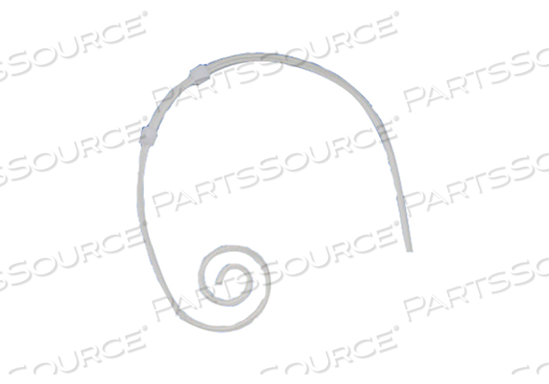 CURL CATH CUFF KIT, 2 CUFF TUBE, SILICONE, 62 CM WITH BETA-CAP CLAMP, BETA-CAP ADAPTER 