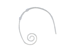 CURL CATH CUFF KIT, 2 CUFF TUBE, SILICONE, 62 CM WITH BETA-CAP CLAMP, BETA-CAP ADAPTER by Mozarc Medical US LLC