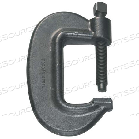 CC-3AAW WILLIAMS C-CLAMP, 1/8 INCH TO 3 7/16 INCH RANGE, STEEL 