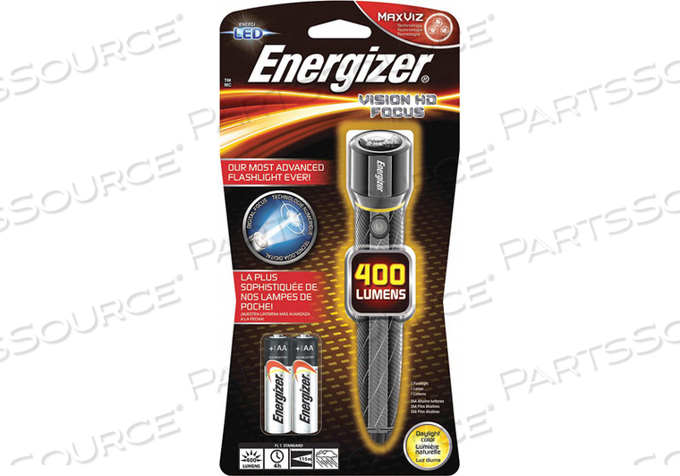 HANDHELD FLASHLIGHT LED AA BATTERY SS by Energizer