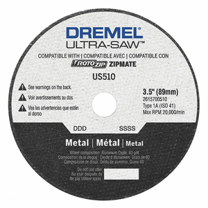 CUTTING WHEEL 3-1/2 IN DIA. by Dremel CUTTING WHEEL 3-1/2 IN DIA. by Dremel