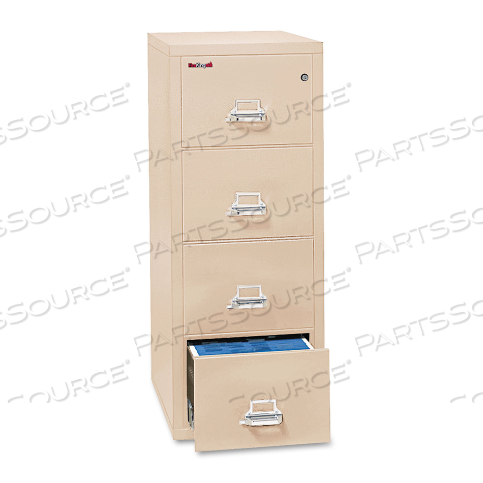 VERTICAL FILE 4 DRAWER LETTER by Fire King VERTICAL FILE 4 DRAWER LETTER by Fire King