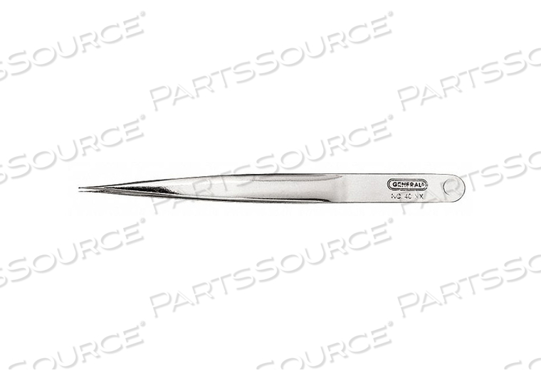 INDUSTRIAL TWEEZERS SHARP POINT 4 1/2 IN by General Tools & Instruments