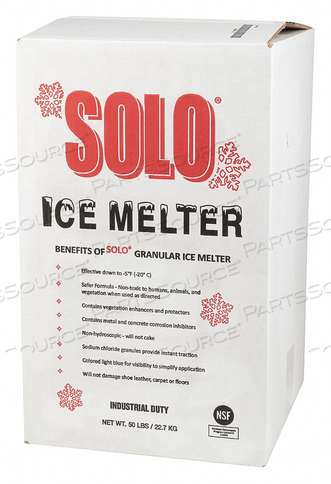 ICE MELT GRANULAR 50 LB CARTON -5 F by Solo ICE MELT GRANULAR 50 LB CARTON -5 F by Solo