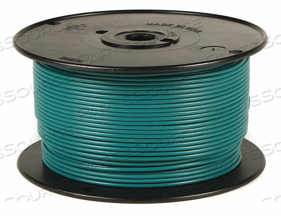 PRIMARY WIRE 16 AWG 1 COND 100 FT GREEN by Battery Doctor