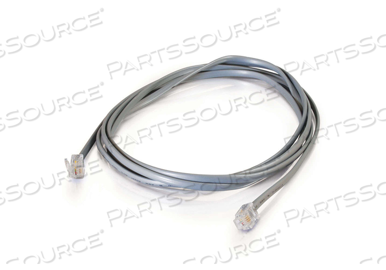 CABLE, 28 AWG CABLE, PVC JACKET, RJ-11 MALE, RJ-11 MALE, MEETS ROHS, 7 FT by Legrand AV (C2G) CABLE, 28 AWG CABLE, PVC JACKET, RJ-11 MALE, RJ-11 MALE, MEETS ROHS, 7 FT by Legrand AV (C2G)