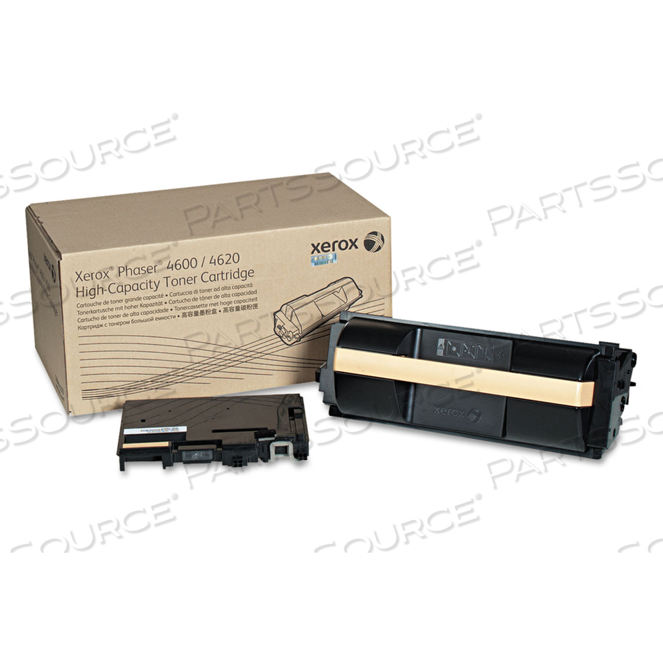 TONER CARTRIDGE, REPLACEMENT FOR XEROX PHASER 4600, XEROX PHASER 4600DT, XEROX PHASER 4600DN, XEROX PHASER 4600N, XEROX PHASER 4620, XEROX P 