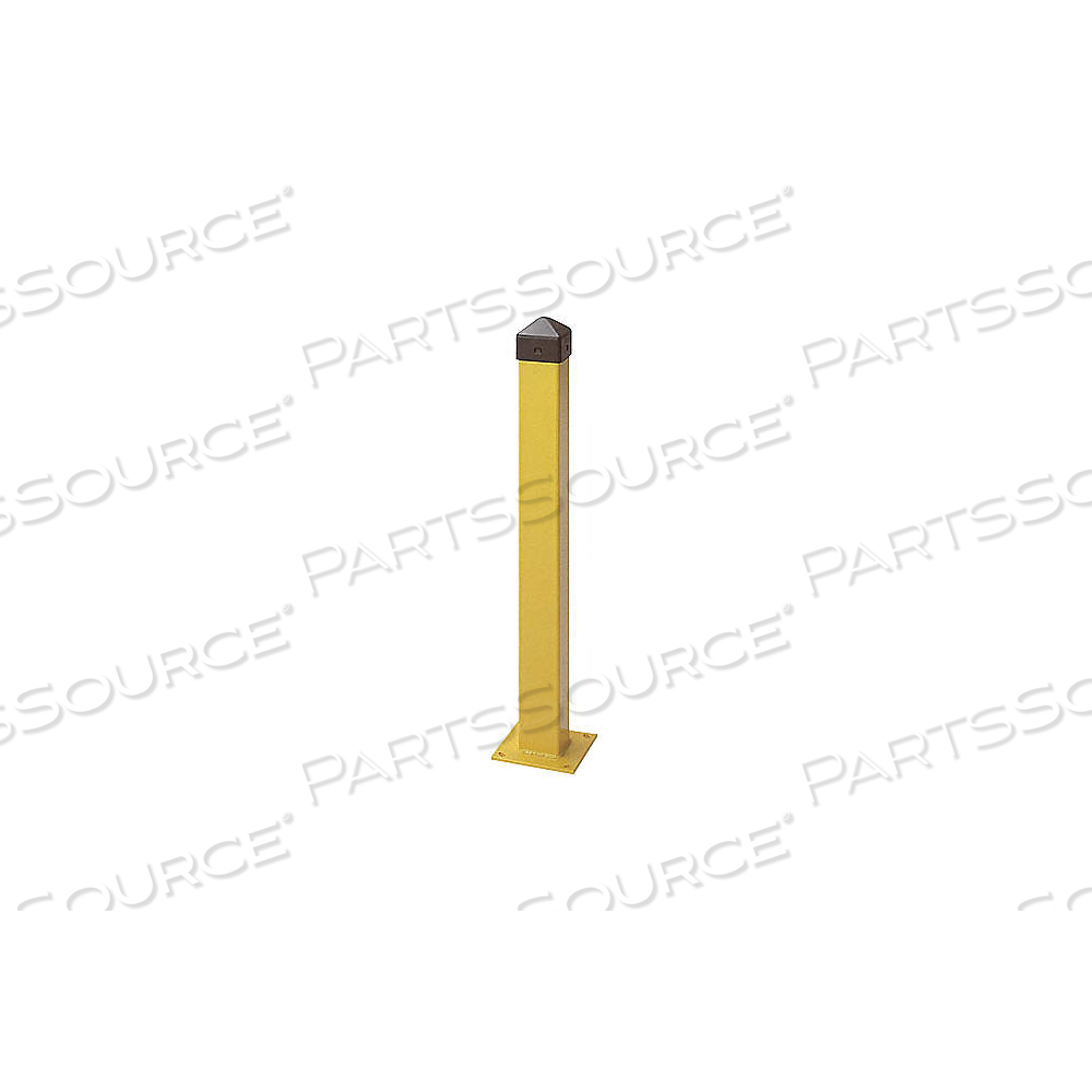 BOLLARD, BOLT-ON, 36 IN INSTALL HT, CARBON STEEL, YELLOW by Approved Vendor BOLLARD, BOLT-ON, 36 IN INSTALL HT, CARBON STEEL, YELLOW by Approved Vendor