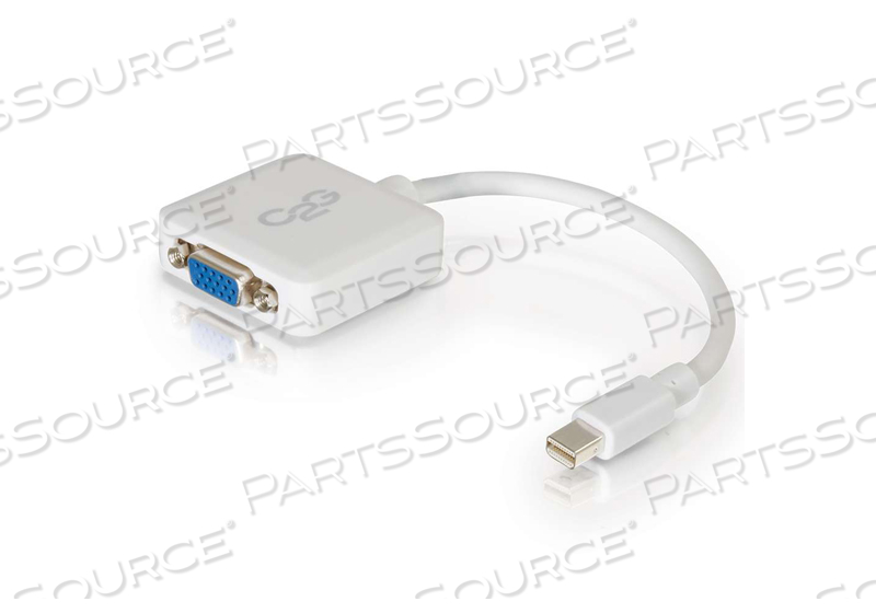 8IN C2G MINI DISPLAYPORT M TO VGA F WHT by Legrand AV (C2G)