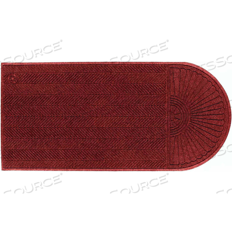 WATERHOG ECO GRAND ELITE ENTRANCE MAT + ONE END 3/8" THICK 6' X 23.1' RED 