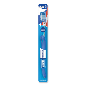 INDICATOR CONTOUR CLEAN SOFT TOOTHBRUSH, BLUE by Oral-B INDICATOR CONTOUR CLEAN SOFT TOOTHBRUSH, BLUE by Oral-B