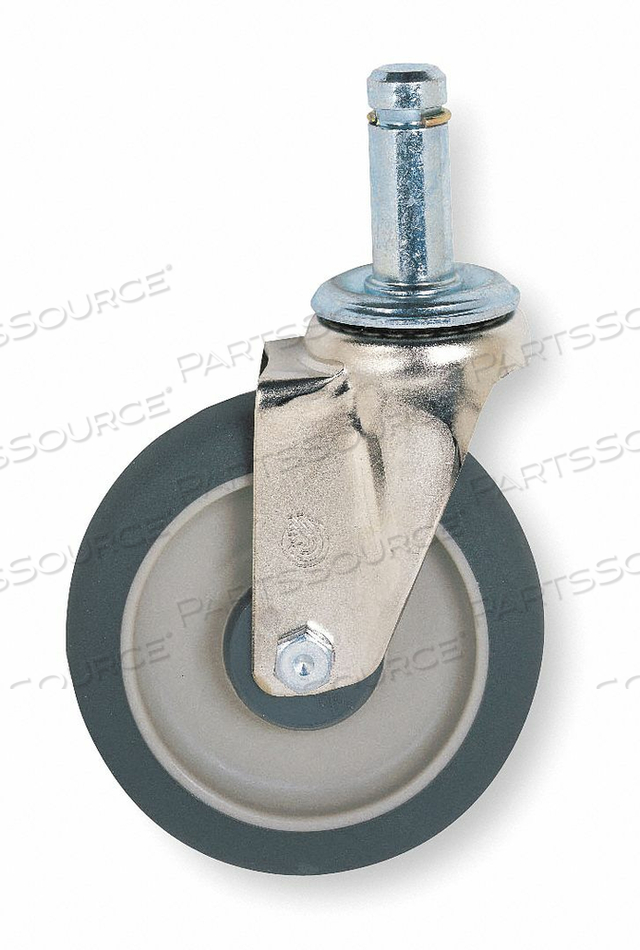 METRO 5MPX 5" POLYURETHANE SWIVEL STEM CASTER FOR METROMAX INDUSTRIAL PLASTIC SHELVING RACKS by Intermetro Industries (Emerson) METRO 5MPX 5" POLYURETHANE SWIVEL STEM CASTER FOR METROMAX INDUSTRIAL PLASTIC SHELVING RACKS by Intermetro Industries (Emerson)