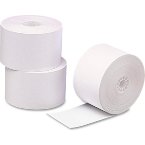 SINGLE-PLY THERMAL CASH REGISTER/POS ROLLS, 2-5/16"X356', WHITE, 24 ROLLS/CTN by PM Company