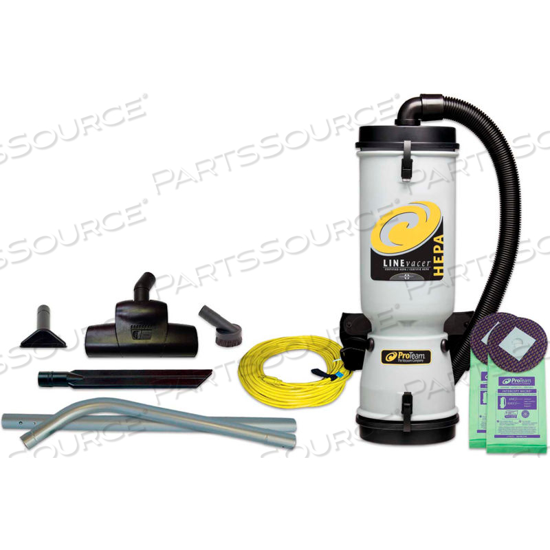 LINEVACER HEPA W/TURBO BRUSH KIT (107162) by Proteam