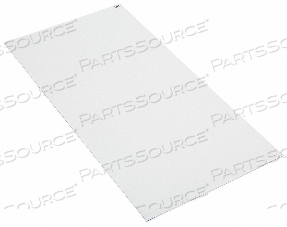 TACKY FLOOR MAT, SHEET THICKNESS 2 MIL, SHEET MATERIAL POLYETHYLENE FILM, ANTIMICROBIAL NO, BACKING MATERIAL POLYETHYLENE, SHEET PAD BACKING by Condor