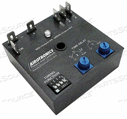 ENCAPSULATED TIMING RELAY 120VAC 10A by Airotronics ENCAPSULATED TIMING RELAY 120VAC 10A by Airotronics