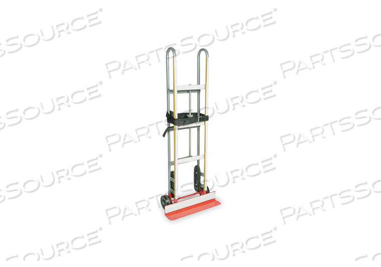 CORROSION-RESISTANT ALUMINUM APPLIANCE HAND TRUCK, LOAD CAPACITY 700 LB, OVERALL HEIGHT 60 IN, OVERALL WIDTH 24 IN, OVERALL DEPTH 11 IN, FRA by DAYTON ELECTRIC MANUFACTURING CO