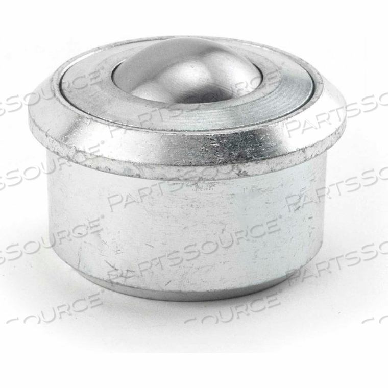 HD 1-3/16" STAINLESS STEEL BALL IN STEEL HOUSING & METAL CAP DROP-IN 