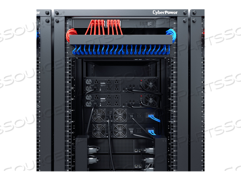 PFC SINEWAVE SERIES, UPS, AC 120 V, 1540 WATT, 2000 VA, 9 AH, USB, OUTPUT CONNECTORS: 8, 2U by CyberPower PFC SINEWAVE SERIES, UPS, AC 120 V, 1540 WATT, 2000 VA, 9 AH, USB, OUTPUT CONNECTORS: 8, 2U by CyberPower