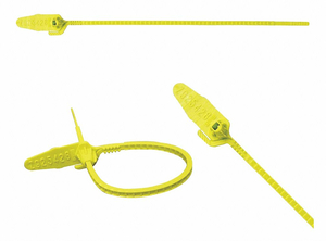 PULL RIP MOLD SEAL YELLOW 8-1/2 PK250 by ELC Security Products