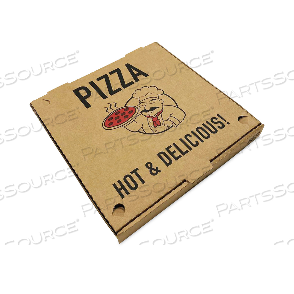 PIZZA BOXES, 16 X 16 X 1.75, KRAFT, PAPER by BluTable PIZZA BOXES, 16 X 16 X 1.75, KRAFT, PAPER by BluTable