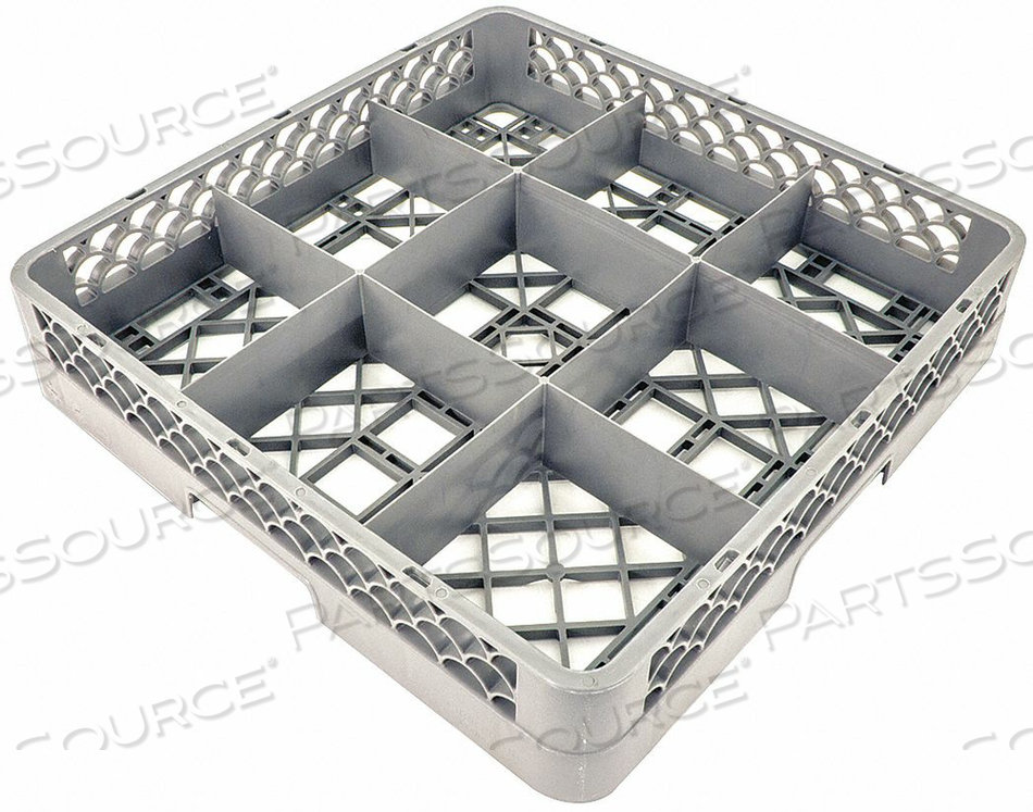 GLASS RACK 9-COMPARTMENTS FOR REC9 by Crestware GLASS RACK 9-COMPARTMENTS FOR REC9 by Crestware