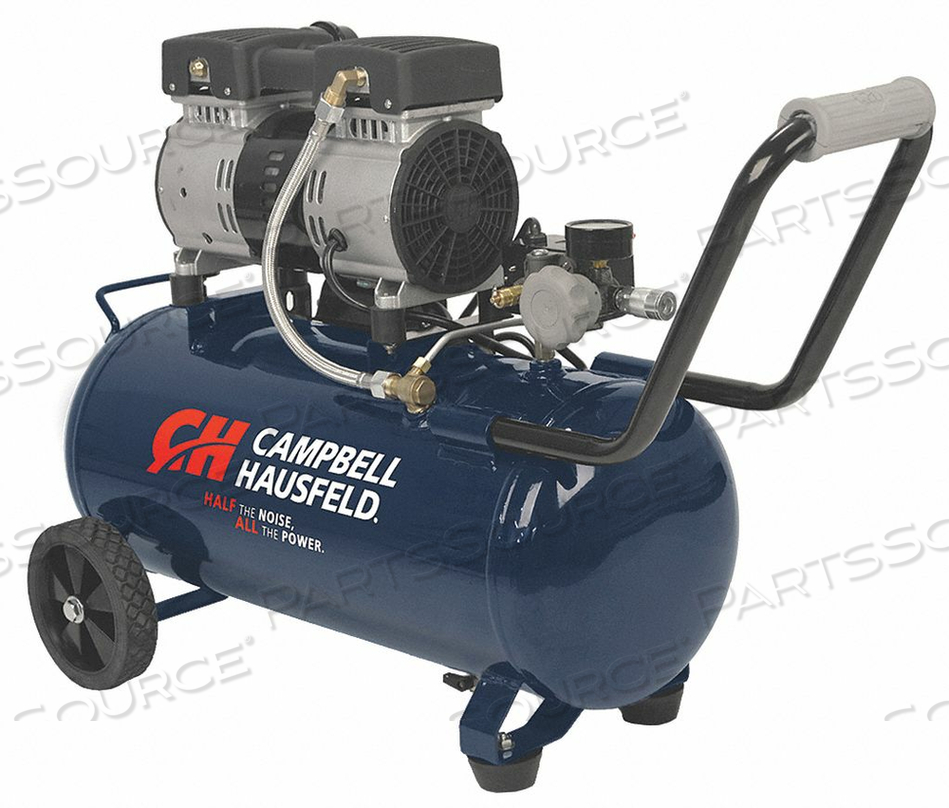 AIR COMPRESSOR 1.0 HP 120VAC TANK 8 GAL. by Campbell Hausfeld AIR COMPRESSOR 1.0 HP 120VAC TANK 8 GAL. by Campbell Hausfeld
