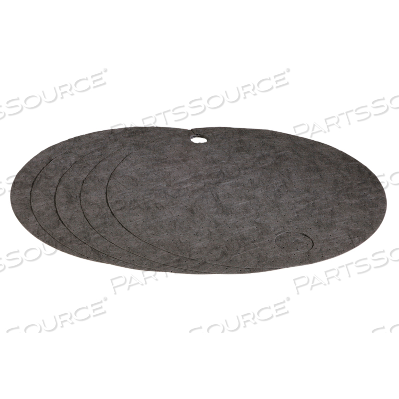 PIG UNIVERSAL LIGHT-WEIGHT ABSORBENT DRUM-TOP PAD by New Pig Corporation PIG UNIVERSAL LIGHT-WEIGHT ABSORBENT DRUM-TOP PAD by New Pig Corporation