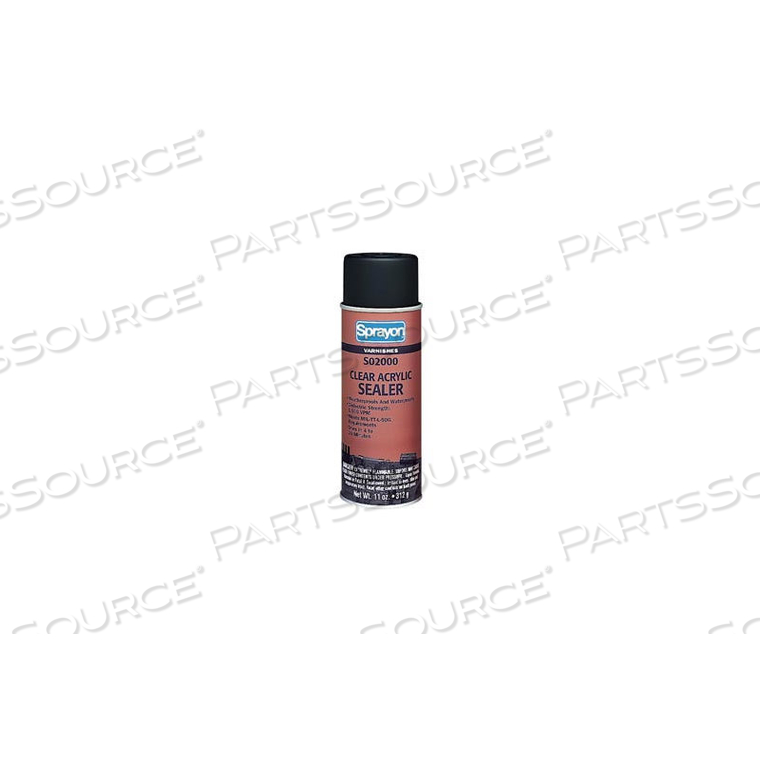 EL2000 CLEAR ELECTRICAL LACQUER SEALER 11 OZ. by Sprayon