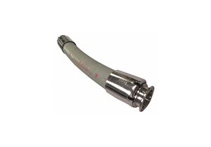 FOOD GRADE HOSE ASSEMBLY 3 ID X 15 FT. by Novaflex FOOD GRADE HOSE ASSEMBLY 3 ID X 15 FT. by Novaflex