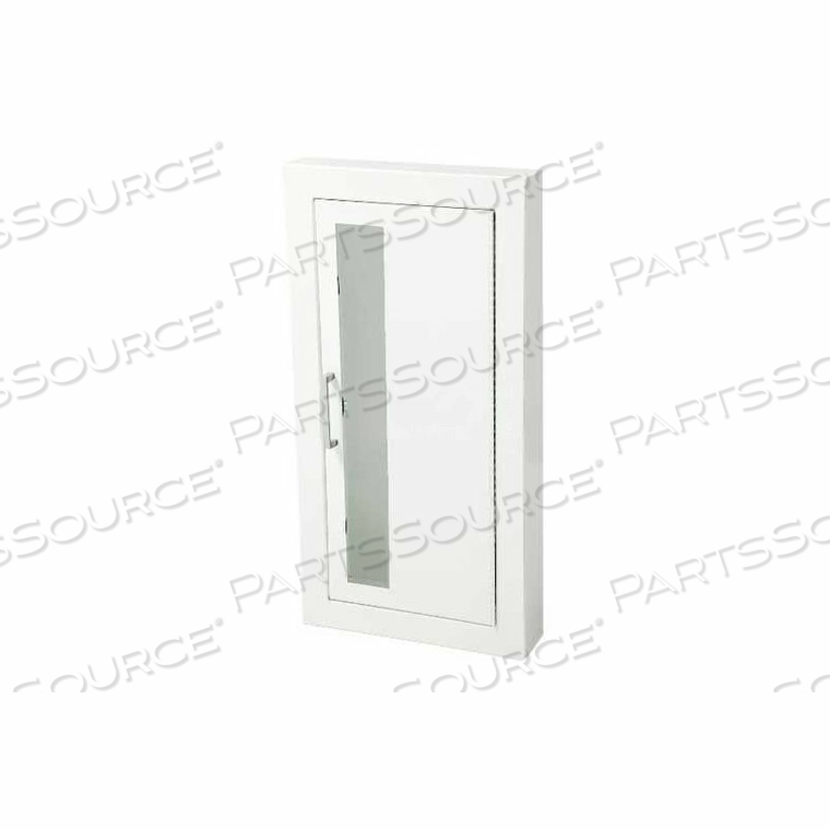 FIRE EXTINGUISHER CABINET, VERTICAL ACRYLIC WINDOW, STEEL, SEMI-RECESSED 6"D by Activar Construction Products Group FIRE EXTINGUISHER CABINET, VERTICAL ACRYLIC WINDOW, STEEL, SEMI-RECESSED 6"D by Activar Construction Products Group