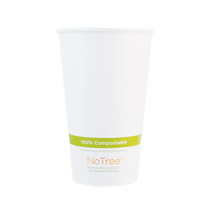 NOTREE PAPER HOT CUPS, 20 OZ, NATURAL, 1,000/CARTON by World Centric NOTREE PAPER HOT CUPS, 20 OZ, NATURAL, 1,000/CARTON by World Centric
