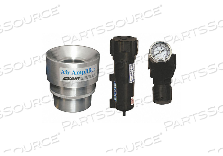 AIR AMPLIFIER KIT 0.75 IN INLET 8.9 CFM by Exair Corporation AIR AMPLIFIER KIT 0.75 IN INLET 8.9 CFM by Exair Corporation