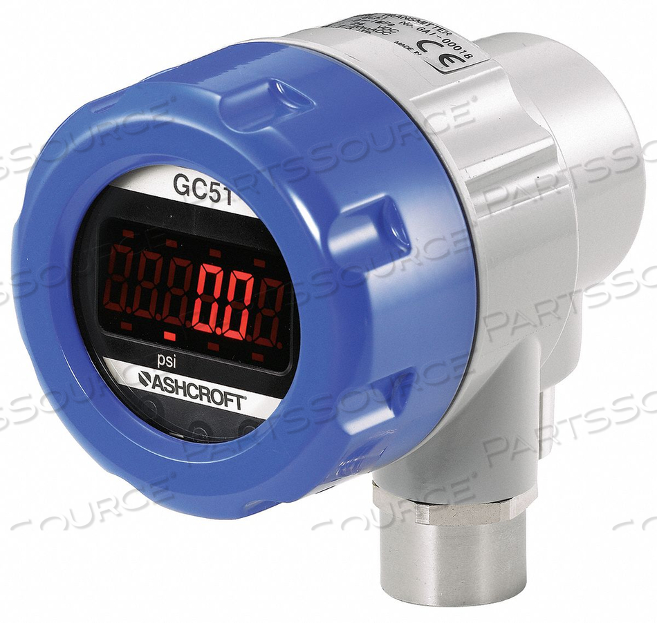 PRESSURE TRANSDUCER WITH DISPLAY 150 PSI by Ashcroft Inc. PRESSURE TRANSDUCER WITH DISPLAY 150 PSI by Ashcroft Inc.