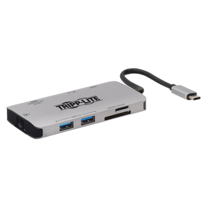 USB C DOCKING STATION 4K USB HUB HDMI SD/MICRO SD GBE CHARGING by Tripp Lite