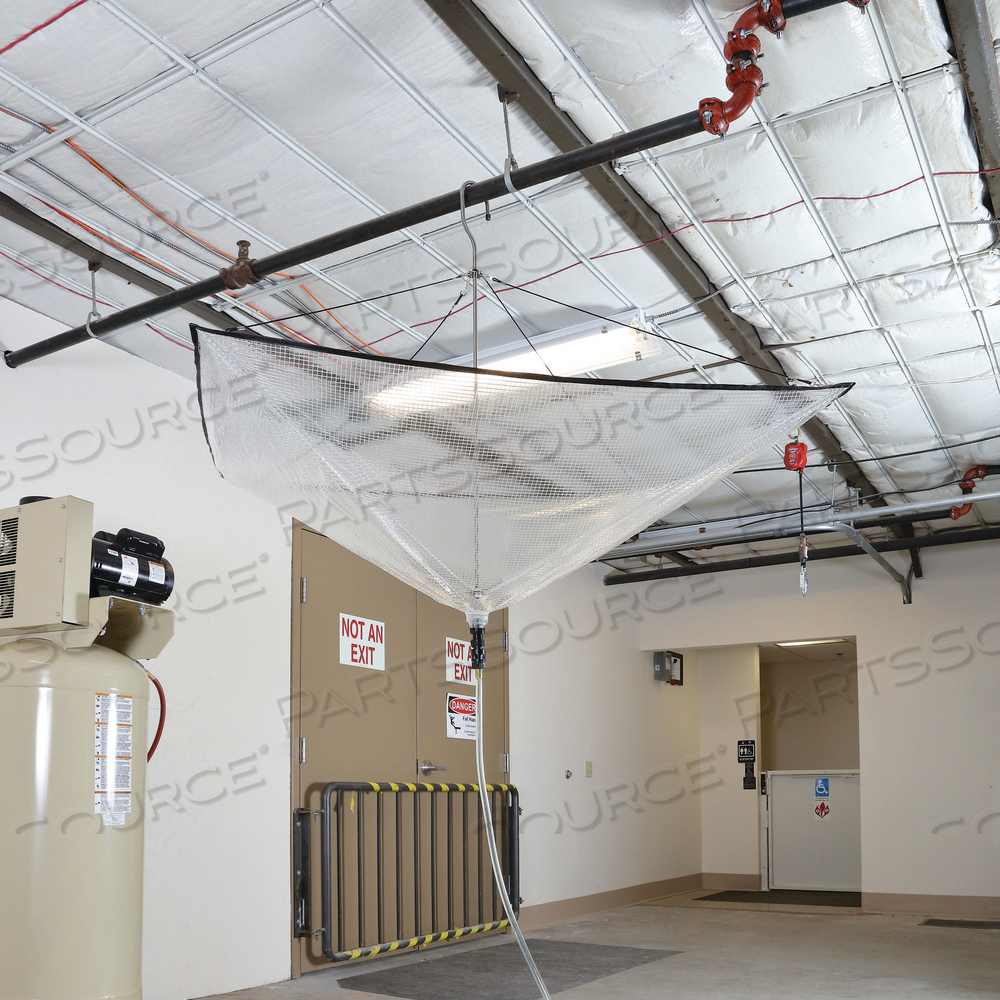 PIG UMBRELLA-STYLE ROOF LEAK DIVERTER TARP KIT by New Pig Corporation PIG UMBRELLA-STYLE ROOF LEAK DIVERTER TARP KIT by New Pig Corporation