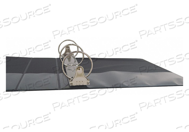 3-RING BINDER 1/2 BLACK by Ability One