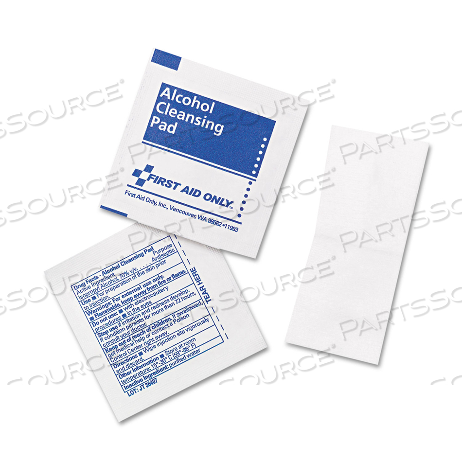 SMARTCOMPLIANCE ALCOHOL CLEANSING PADS by First Aid Only