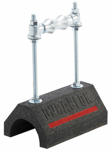 PIPE SUPPORT BLOCK 200 LB LOAD 9.6 IN L by Dura-Blok